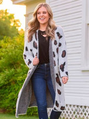 The Snow Leopard Mohair Cardigan
